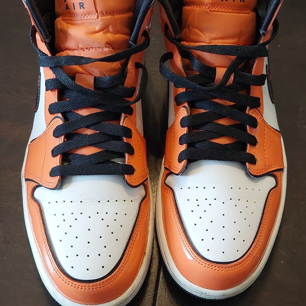 Nike Jordan 1 Mid Se Turf Orange/Black Men's 11 - Picture 11 of 12